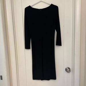 Joseph Ribkoff Elegant Black Long Sleeve Dress